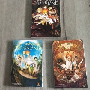 The promised neverland manga volumes 1-3